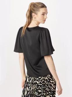 Vila Blouses Met Korte Mouw Blouse Kristina Dames Zwart -Vila 3917874dae2e059e06756db3c531486f