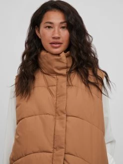 Vila Bodywarmers Bodywarmer Dames Cognac 13 Vila Bodywarmers Bodywarmer Dames Cognac -Vila 39f7e95ab2db686d0ab20d9c1b4e459a