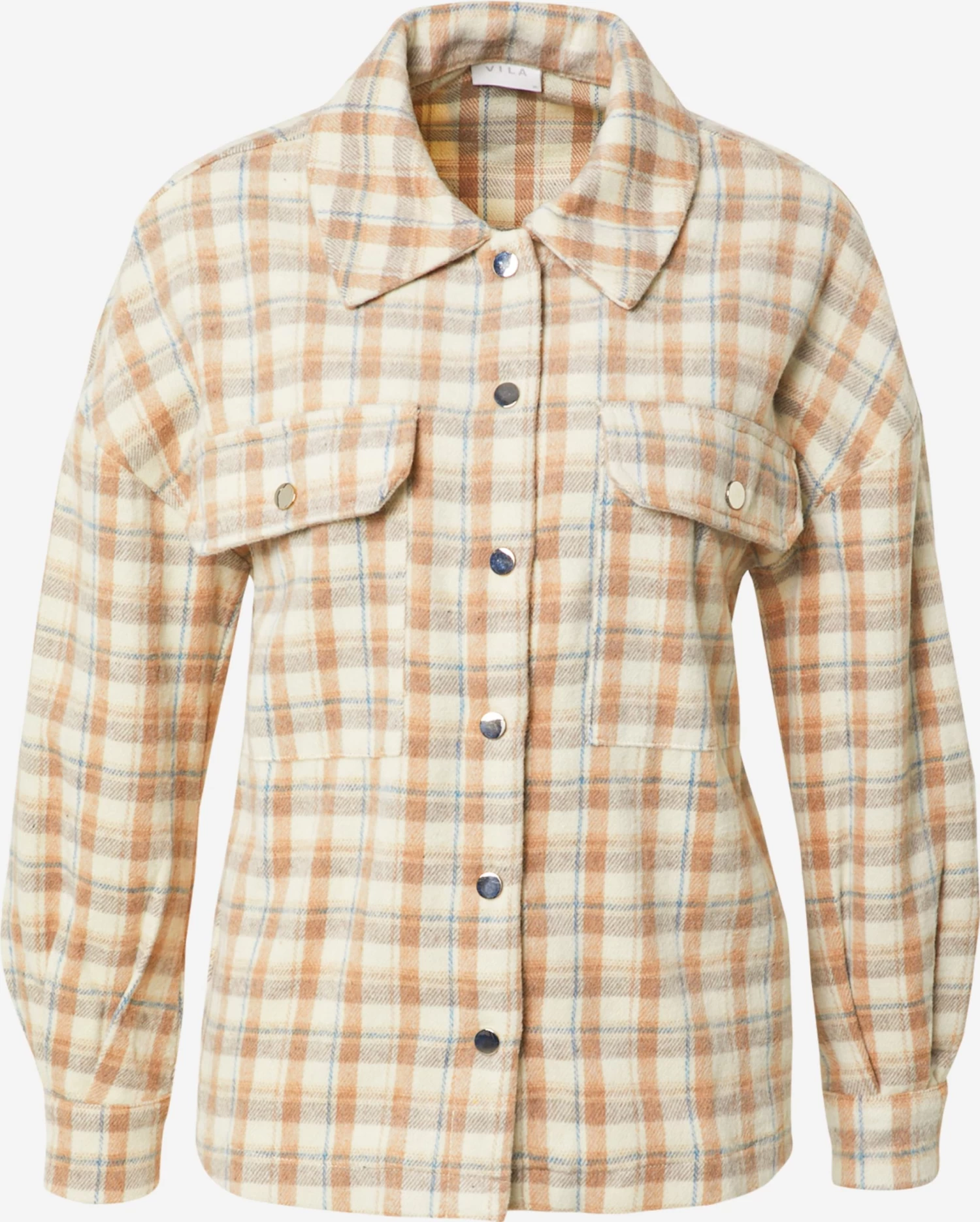 Vila Tussenjassen Tussenjas SARAS Dames Beige 3 Vila Tussenjassen Tussenjas SARAS Dames Beige