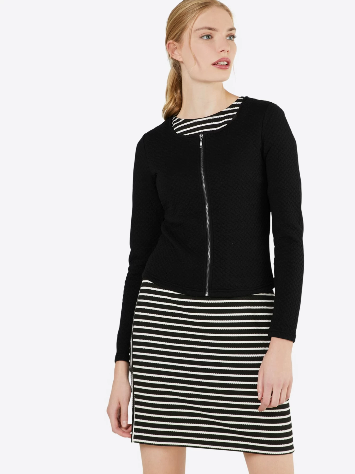 Vila Tussenjassen Tussenjas Vinaja Dames Zwart 4 Vila Tussenjassen Tussenjas Vinaja Dames Zwart - Afbeelding 2