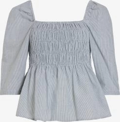 Vila Blouses Met Korte Mouw Blouse Dames Grijs
