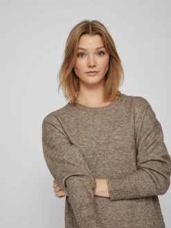 Vila Gebreide Jurken Gebreide Jurk Mathilda Dames Bruin Gemêleerd 14 Vila Gebreide Jurken Gebreide Jurk Mathilda Dames Bruin Gemêleerd -Vila 3ba7fefa50e91d340ba05ccc7e546230