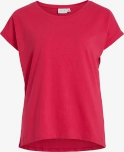 Vila T-shirts Shirt DREAMERS Dames Framboos