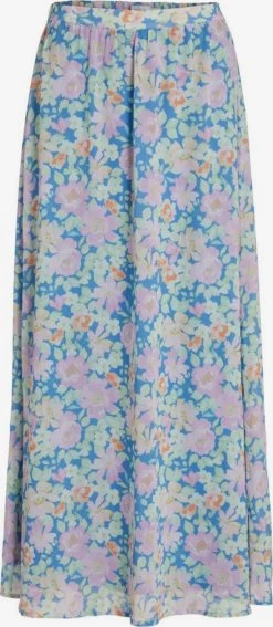 Vila Maxi Rokken Rok Dames Blauw / Gemengde Kleuren