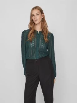 Vila Overhemden Blouse CHIKKA Dames Spar -Vila 3ddeb343abcc2c0669f48ed5b4466f75