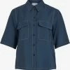 Vila Overhemden Blouse Dames Donkerblauw -Vila 3f5f9c0ba6d8594840b27882faced7d1