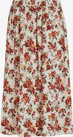 Vila Midi Rokken Rok LISE Dames Ivoor -Vila 400bc9a0499998713d287e936e879559