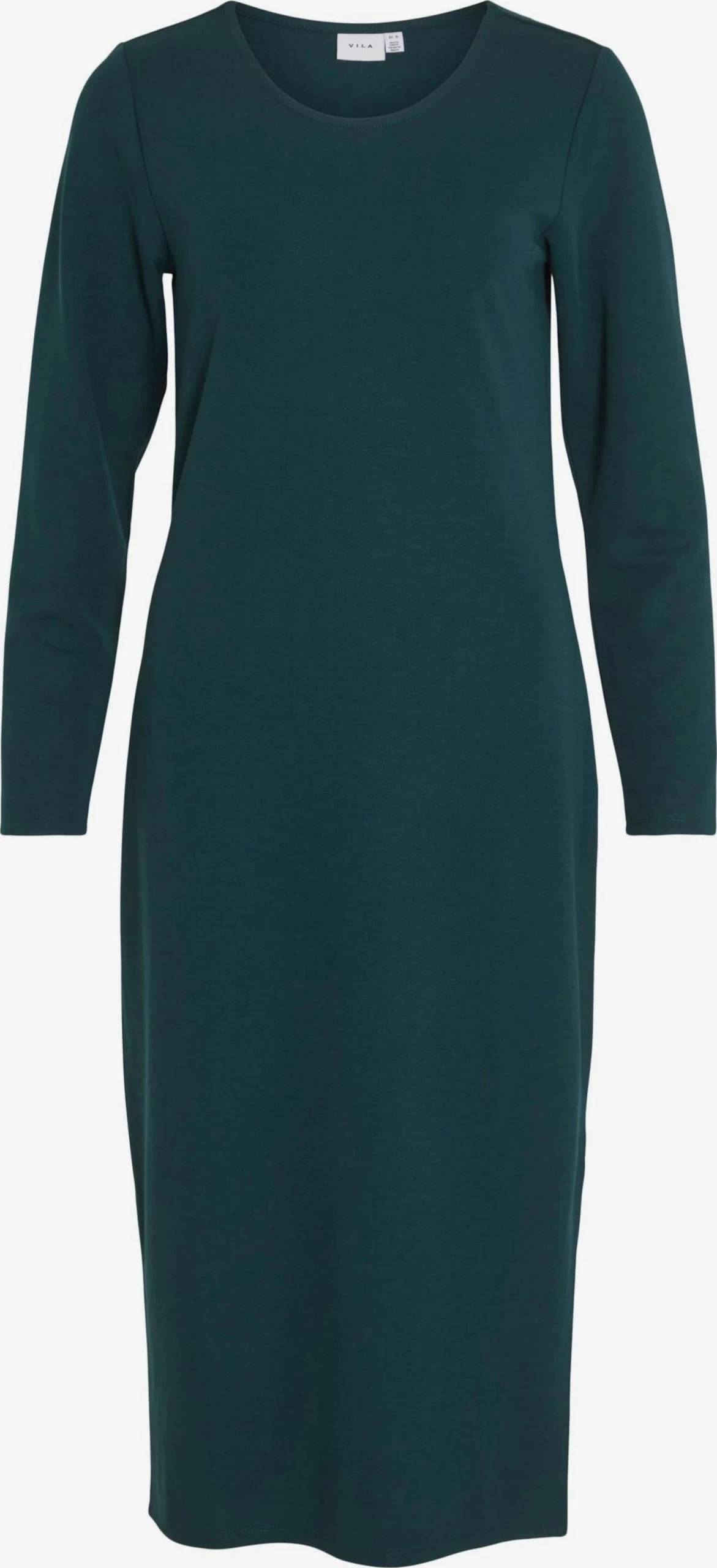 Vila Jerseyjurken Jurk ARMERONE Dames Donkergroen 3 Vila Jerseyjurken Jurk ARMERONE Dames Donkergroen