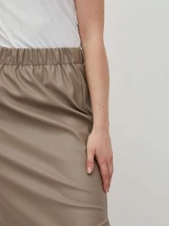 Vila Midi Rokken Rok Dames Chamois 13 Vila Midi Rokken Rok Dames Chamois -Vila 40dc08b7f5773e091e4857f22d56df92