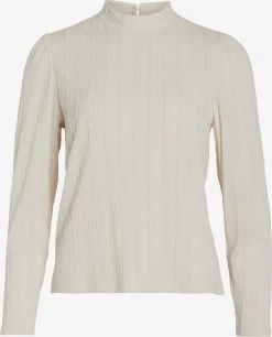 Vila Longsleeves Shirt Dames Wolwit