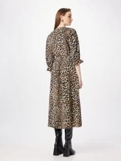 Vila Midi Jurken Jurk YANA Dames Beige / Camel 10 Vila Midi Jurken Jurk YANA Dames Beige / Camel -Vila 43338504886629b66fa5e9b24811f54f