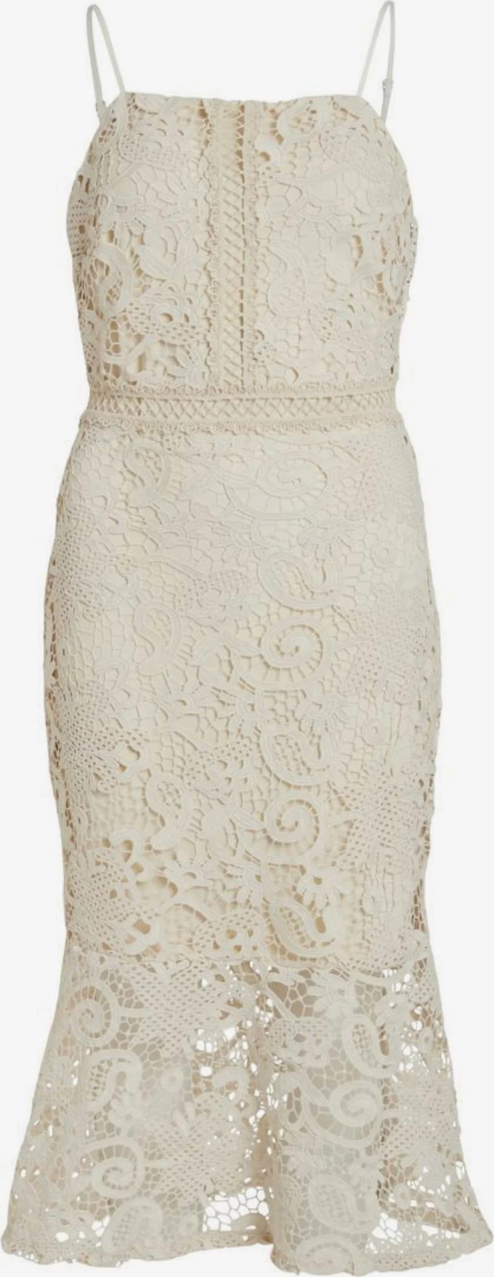 Vila Cocktailjurken Cocktailjurk Capella Dames Taupe 3 Vila Cocktailjurken Cocktailjurk Capella Dames Taupe