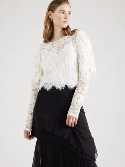 Vila Kanten Blouses Blouse LISA Dames Offwhite -Vila 44138d84ea02db939aa415b9a5c08574