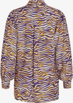 Vila Overhemden Blouse Dames Donkerlila / Oranje 9 Vila Overhemden Blouse Dames Donkerlila / Oranje -Vila 458da509cca2f7cab7c58d02f093dfff