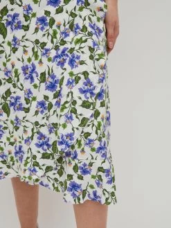 Midi Jurken Jurk Paya Dames Wit -Vila 4613ec03f4131a9fa741a3236f5050a6