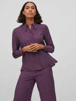Vila Overhemden Blouse Dames Braam -Vila 4668f5b286f096caf04156dbc744018f