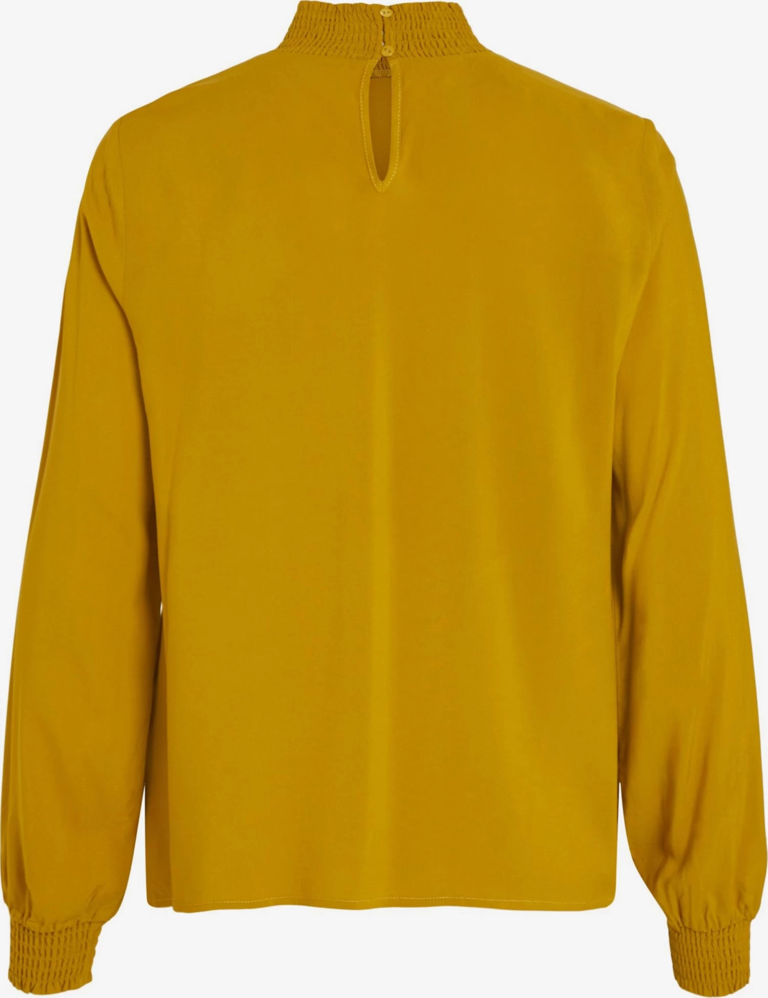 Vila Blouseshirts Blouse Julia Dames Goudgeel 4 Vila Blouseshirts Blouse Julia Dames Goudgeel - Afbeelding 2