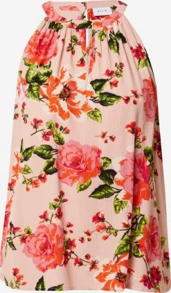 Vila Uitgaanstops Top Mesa Dames Pink / Oudroze