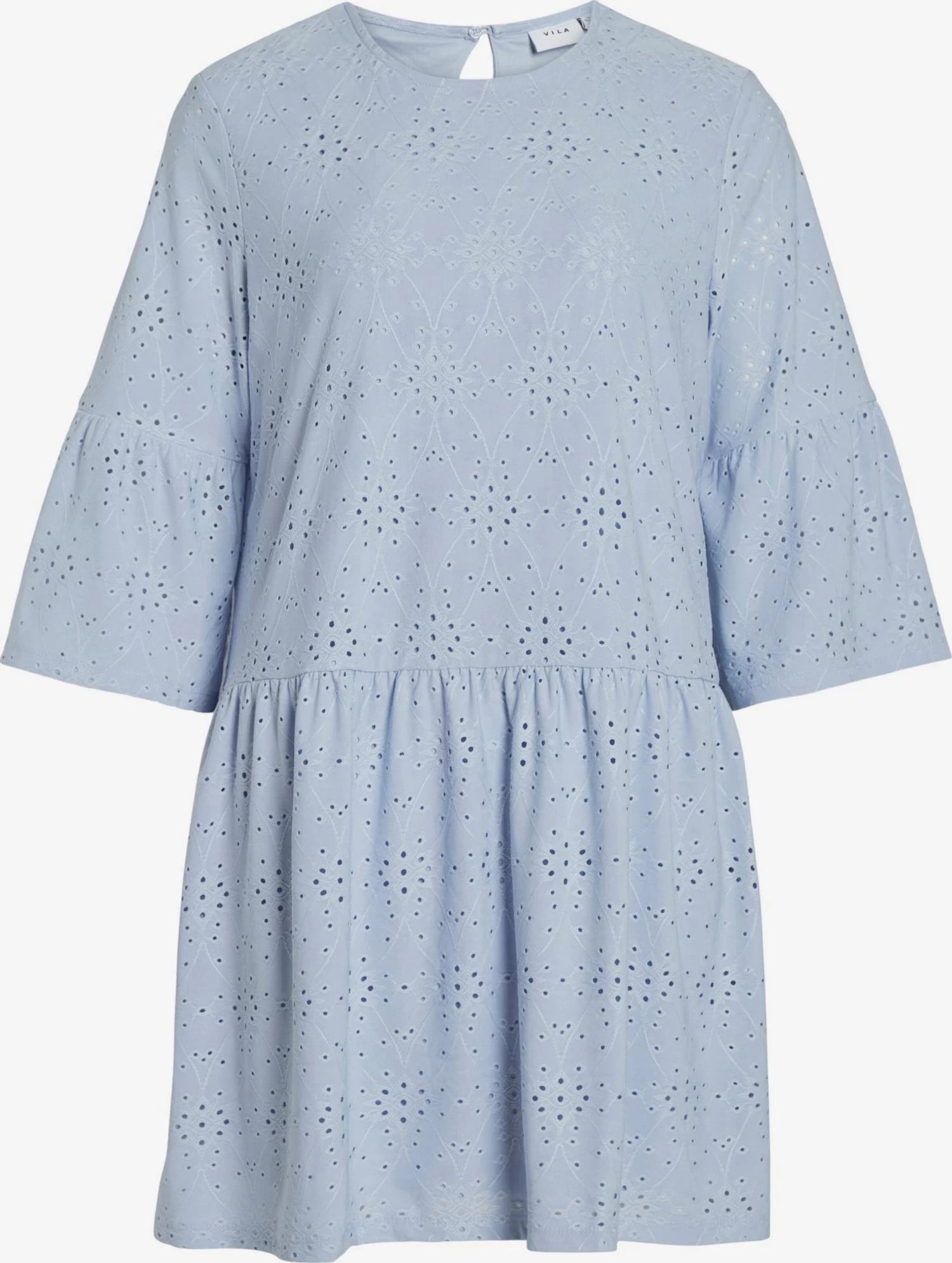 Vila Mini Jurken Jurk Kawa Dames Lichtblauw 3 Vila Mini Jurken Jurk Kawa Dames Lichtblauw