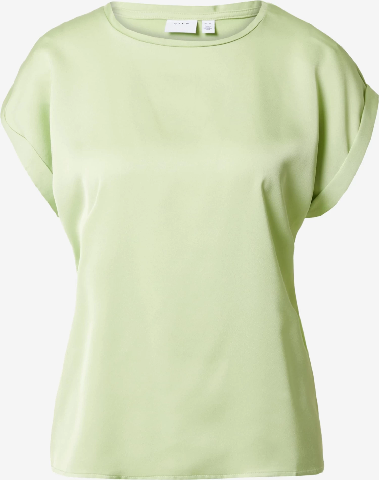 Vila T-shirts Shirt Dames Lichtgroen 3 Vila T-shirts Shirt Dames Lichtgroen