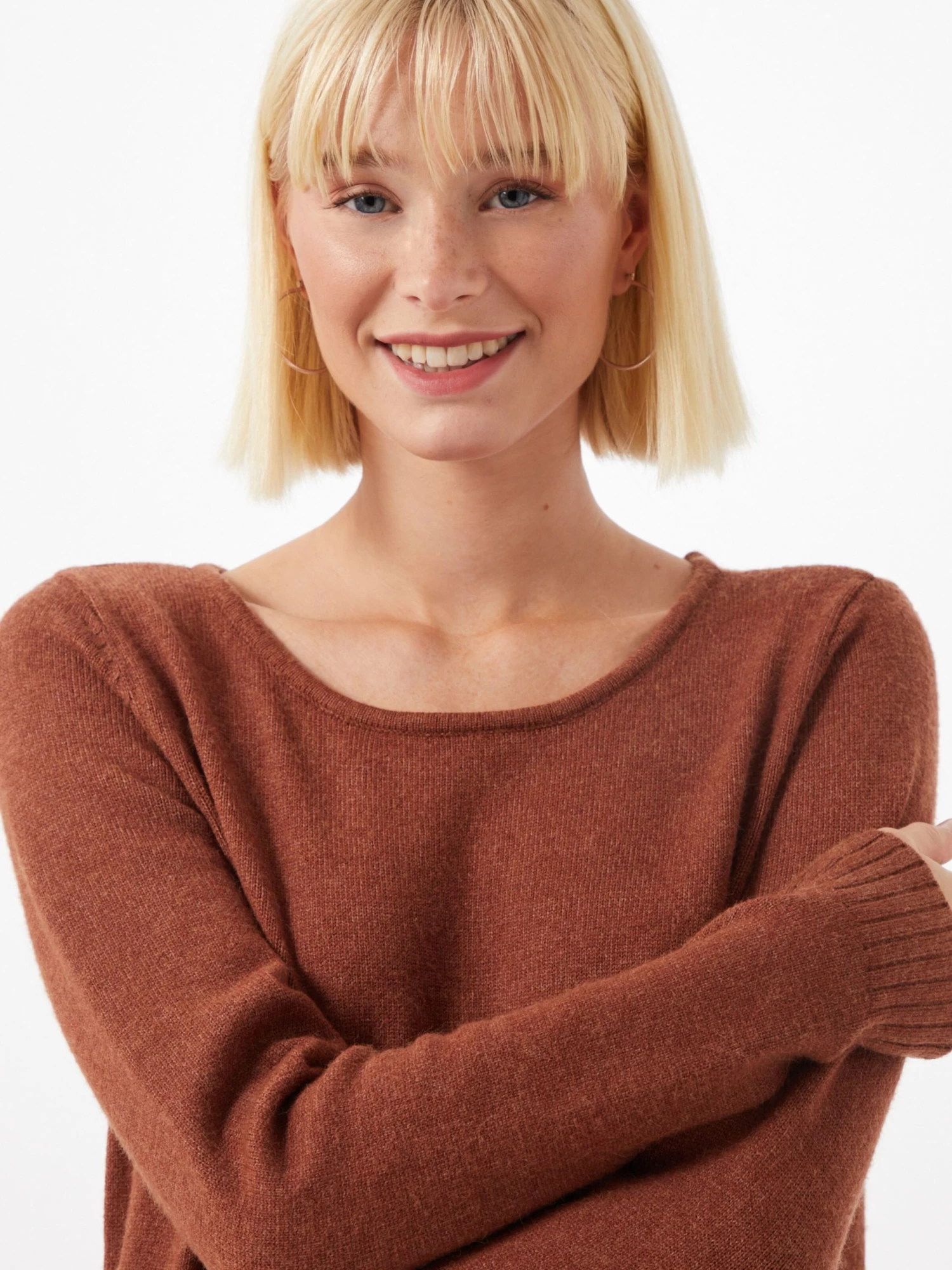 Vila Gebreide Jurken Gebreide Jurk Dames Oker 7 Vila Gebreide Jurken Gebreide Jurk Dames Oker - Afbeelding 5