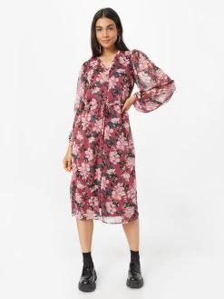 Vila Blousejurken Blousejurk Dames Bourgogne -Vila 4ad09680e59a09f114b2f8c43f206646