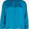 Vila Overhemden Blouse Dames Azuur -Vila 4ad4f3f74f47c2f1f84d68c7a8aa337d