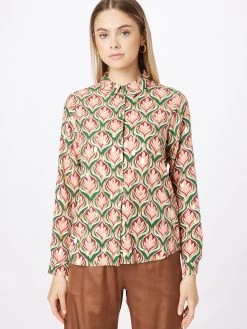Vila Overhemden Blouse KINO Dames Groen -Vila 4b1eb42312f064292c2cd0eafe09291d