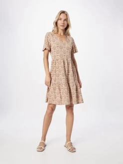 Vila Zomerjurken Zomerjurk NATALIE Dames Beige / Sand -Vila 4b3f96ba1f3cfb29dfdf0202e72a8305