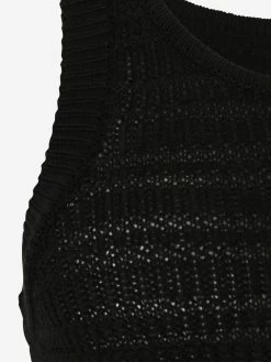 Gebreide Jurken Gebreide Jurk Margot Dames Zwart -Vila 4c01386379e8db4129e8d202db310ab4