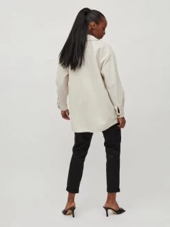 Vila Tussenjassen Tussenjas Kimmi Dames Crème -Vila 4cbd78a77251e29fb264ea71e0960875