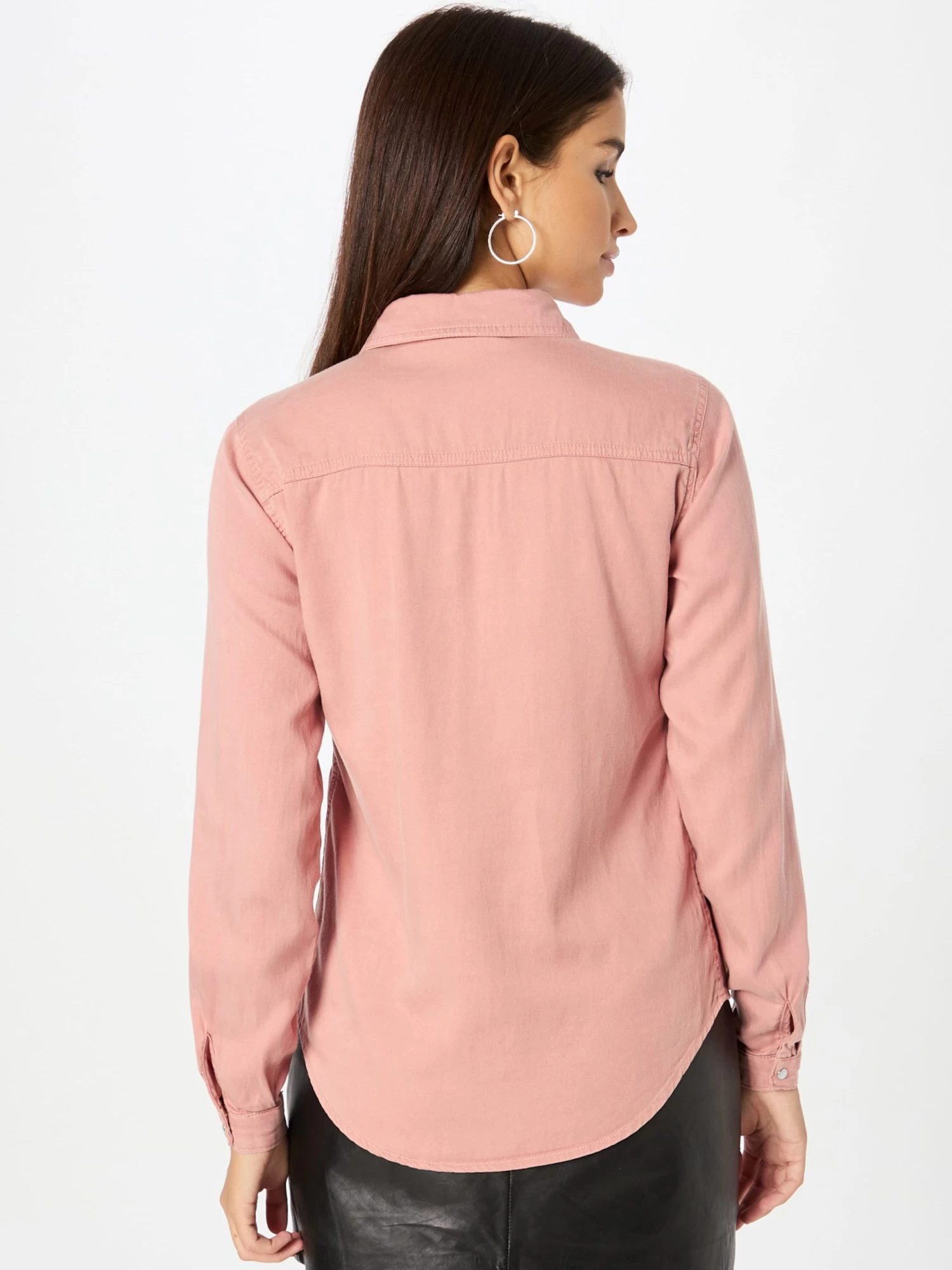 Vila Spijkerblouses Blouse Vibista Dames Rosa 5 Vila Spijkerblouses Blouse Vibista Dames Rosa - Afbeelding 3