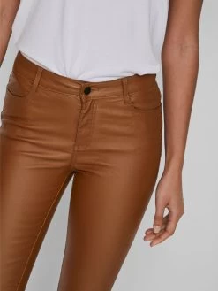 Vila Jeans Skinny Jeans Commit Dames Cognac -Vila 4f4c58d60cabdeea0bd346181326ce8a