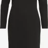 Vila Jerseyjurken Jurk ARMERONE Dames Zwart 2 Vila Jerseyjurken Jurk ARMERONE Dames Zwart -Vila 5006f6d23ee4542284c2ab26c380be4a