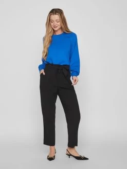 Vila Longsleeves Shirt SIF Dames Royal Blue/koningsblauw -Vila 5047ecdde46ef04b432edad7b3012012