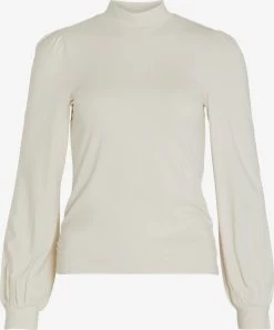Vila Longsleeves Shirt Dames Wit