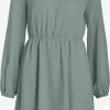 Vila Mini Jurken Jurk Dobby Dames Groen -Vila 5080e93b48a1f5e8e5e773813ad204fe