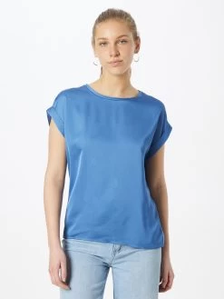 Vila T-shirts Shirt VIELLETTE Dames Saffier -Vila 512407cd8ecaad8c644b01ee6f66f3eb