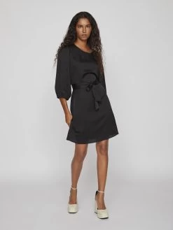 Vila Maxi Jurken Blousejurk Dames Zwart 11 Vila Maxi Jurken Blousejurk Dames Zwart -Vila 517353f11686fc11f725e0ca80d38687