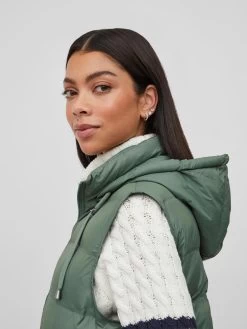 Vila Bodywarmers Bodywarmer TRISH Dames Kaki -Vila 520c3df3add6aa18622addb3d64960c0