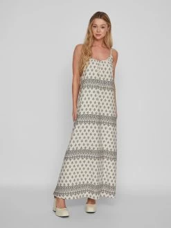 Vila Zomerjurken Zomerjurk Atnia Dames Offwhite -Vila 52cd515bf24a6b4bed0eea18a262cd74
