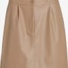 Vila Mini Rokken Rok LINE Dames Donkerbeige