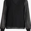 Vila Blouseshirts Blouse Linneas Dames Zwart
