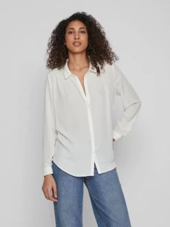 Vila Overhemden Blouse Dames Natuurwit 10 Vila Overhemden Blouse Dames Natuurwit -Vila 53dbbc90a71b1f8df4673d9fc03e381a