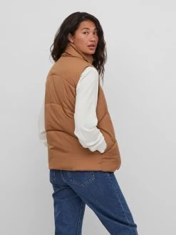 Vila Bodywarmers Bodywarmer Dames Cognac 12 Vila Bodywarmers Bodywarmer Dames Cognac -Vila 5452bda14735498a6ce05961d7ebf15e