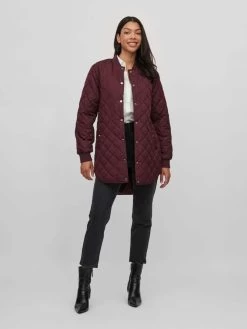 Vila Tussenjassen Tussenjas Dames Wijnrood 12 Vila Tussenjassen Tussenjas Dames Wijnrood -Vila 54aefc6dc9ff92e0c2a7c538cedb0b55