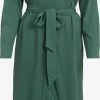 Vila Blousejurken Blousejurk Morose Dames Donkergroen -Vila 54dd0d8fcc274427e58015a8ab19b7b6