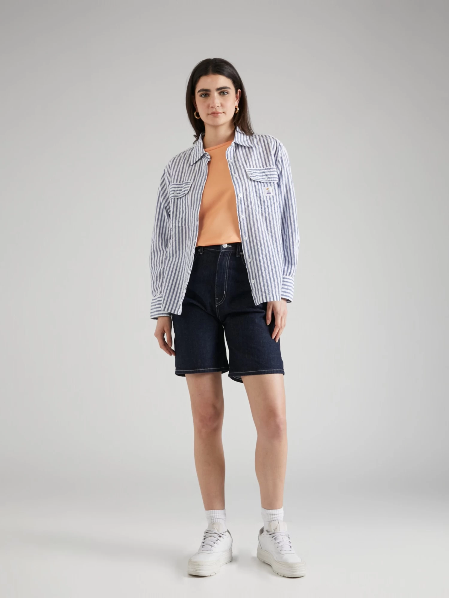 Vila T-shirts Shirt Dames Abrikoos 6 Vila T-shirts Shirt Dames Abrikoos - Afbeelding 4