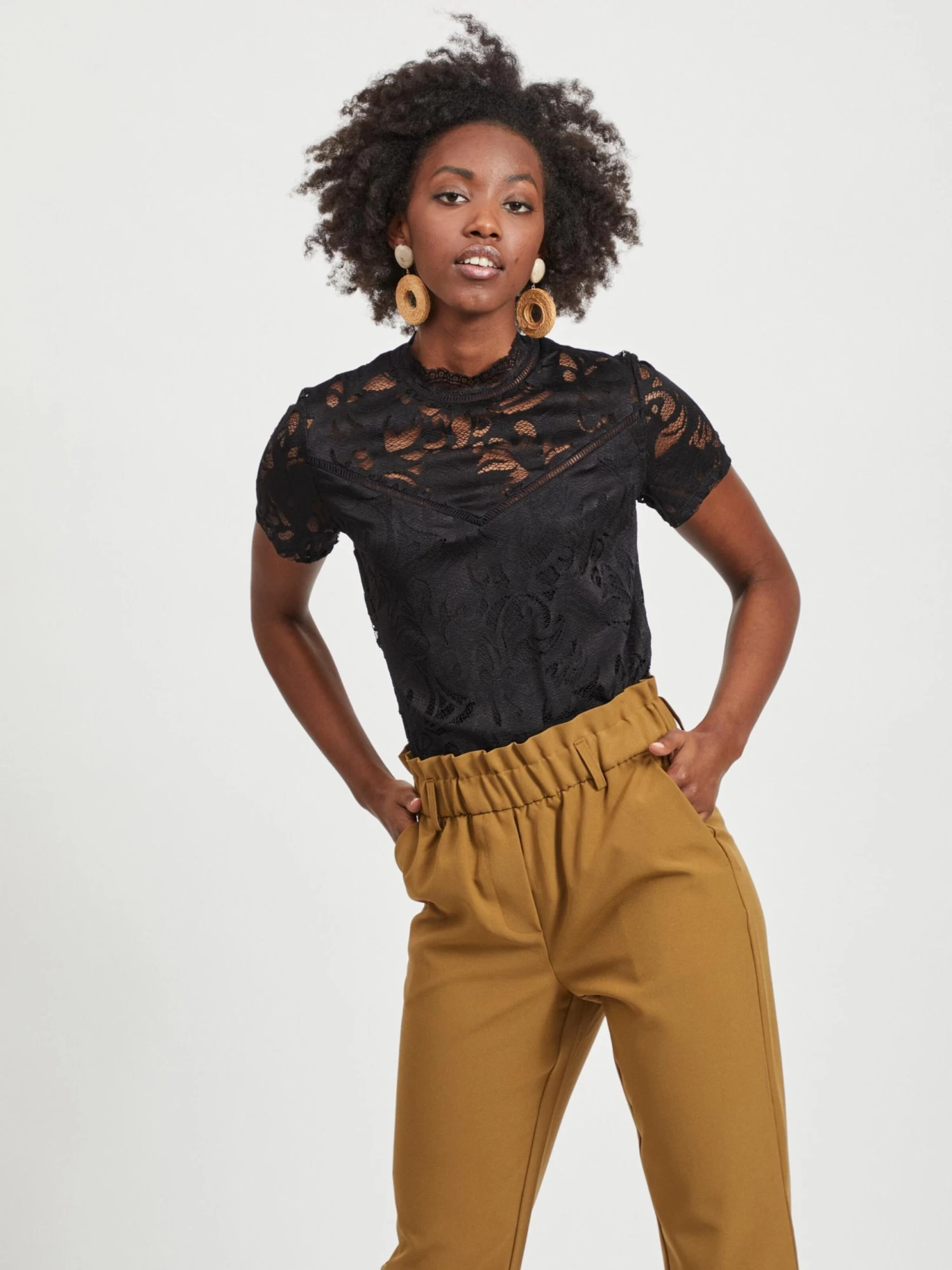 T-shirts Shirt Stasia Dames Zwart 5 T-shirts Shirt Stasia Dames Zwart - Afbeelding 3