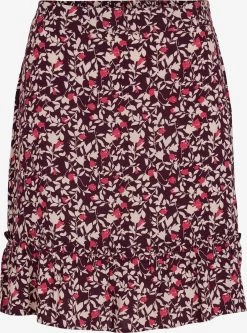 Vila Mini Rokken Rok CELINA Dames Bordeaux / Cranberry